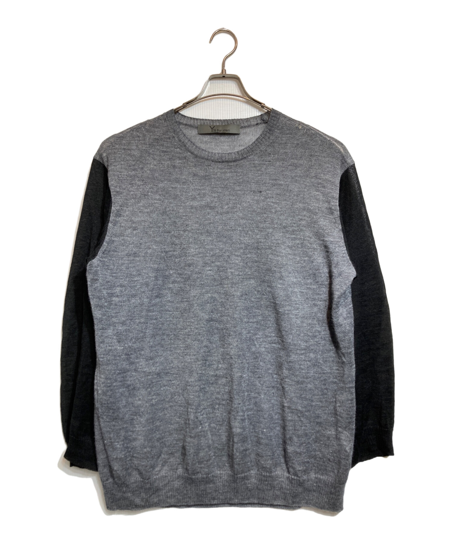中古・古着通販】Y'S for men (ワイズフォーメン) 12G PULLOVER KNIT