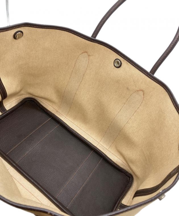 中古・古着通販】HERMES (エルメス) ガーデンパーティーPM ブラウン