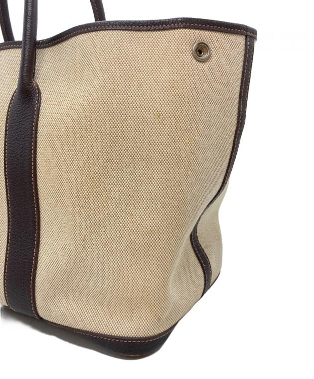 中古・古着通販】HERMES (エルメス) ガーデンパーティーPM ブラウン