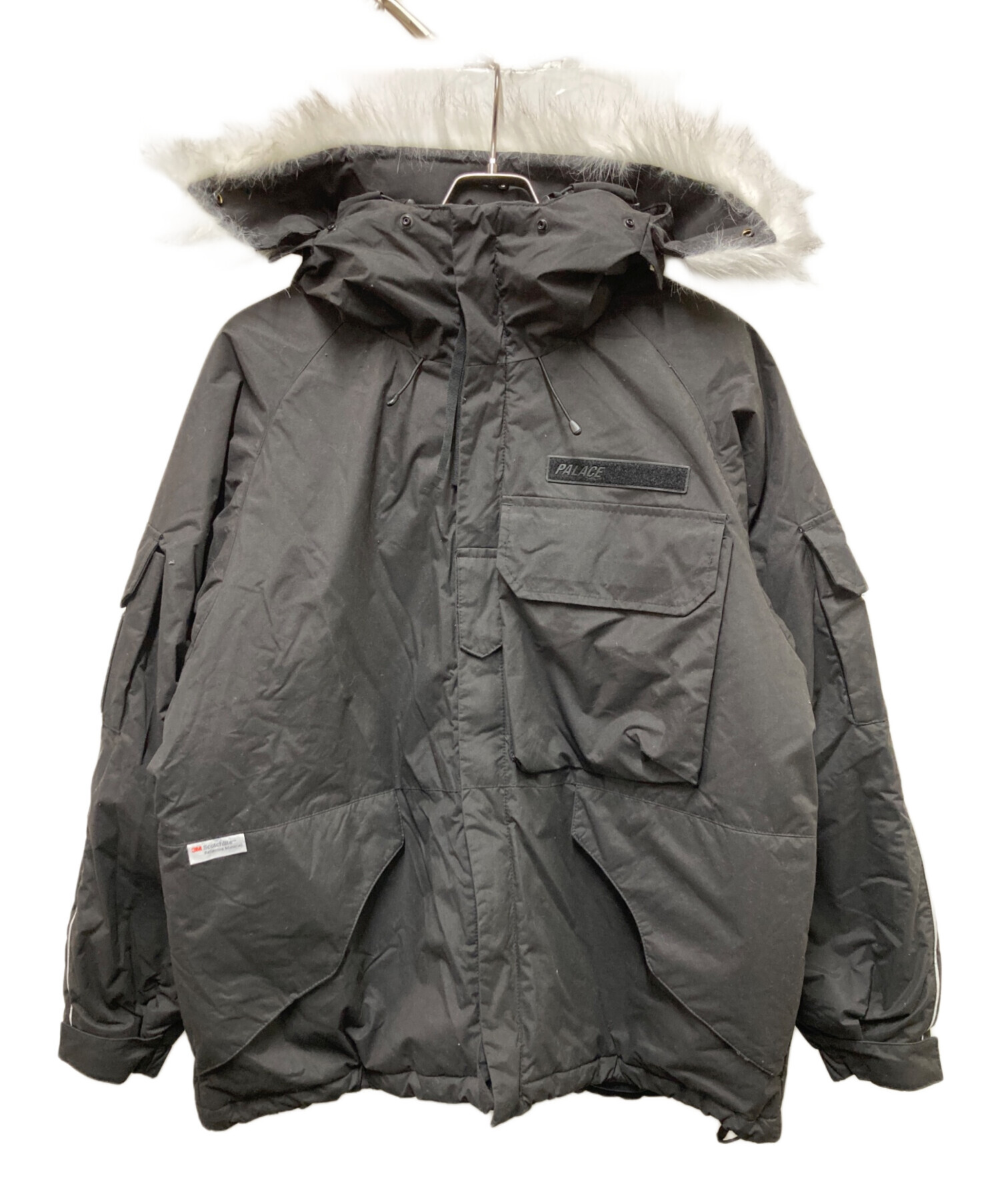中古・古着通販】PALACE (パレス) PCWCS HOODED JACKET ブラック
