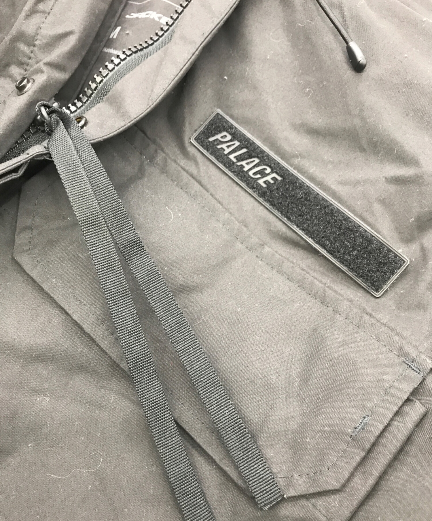 中古・古着通販】PALACE (パレス) PCWCS HOODED JACKET ブラック 