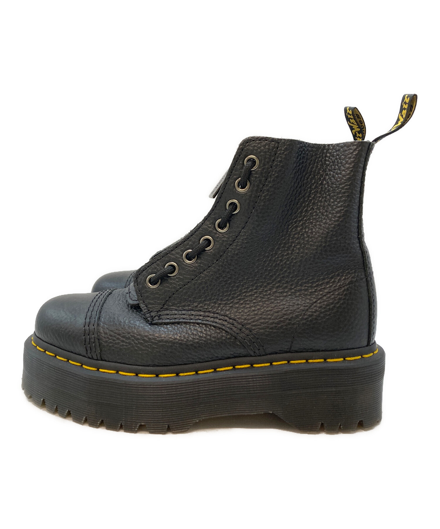【美品】Dr.Martens シンクレア 黒ブーツ フロントジップ 2way Dr.Martens シンクレア 黒 厚底 ブーツ フロントジップ 2way - メルカリ