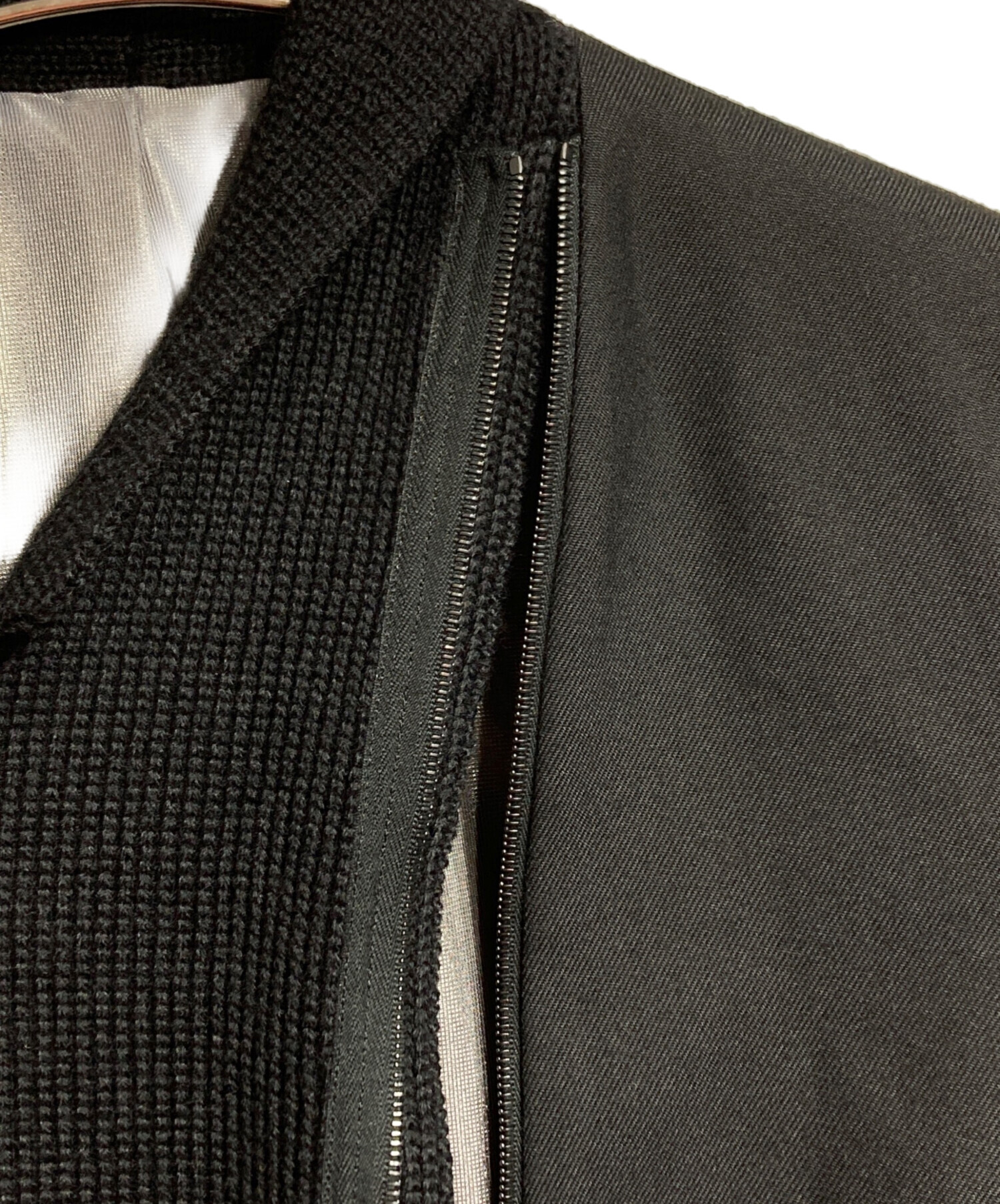 中古・古着通販】UNDERCOVER (アンダーカバー) リブニットドッキング