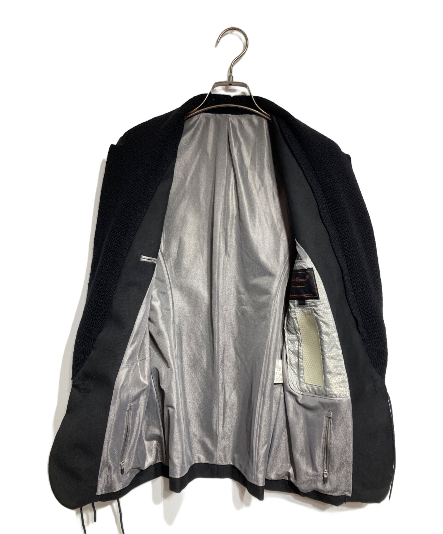 Undercover ドッキングジャケットコート 中古・古着通販】UNDERCOVER (アンダーカバー) リブニットドッキング