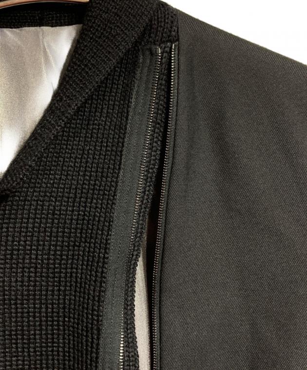 中古・古着通販】UNDERCOVER (アンダーカバー) リブニットドッキング