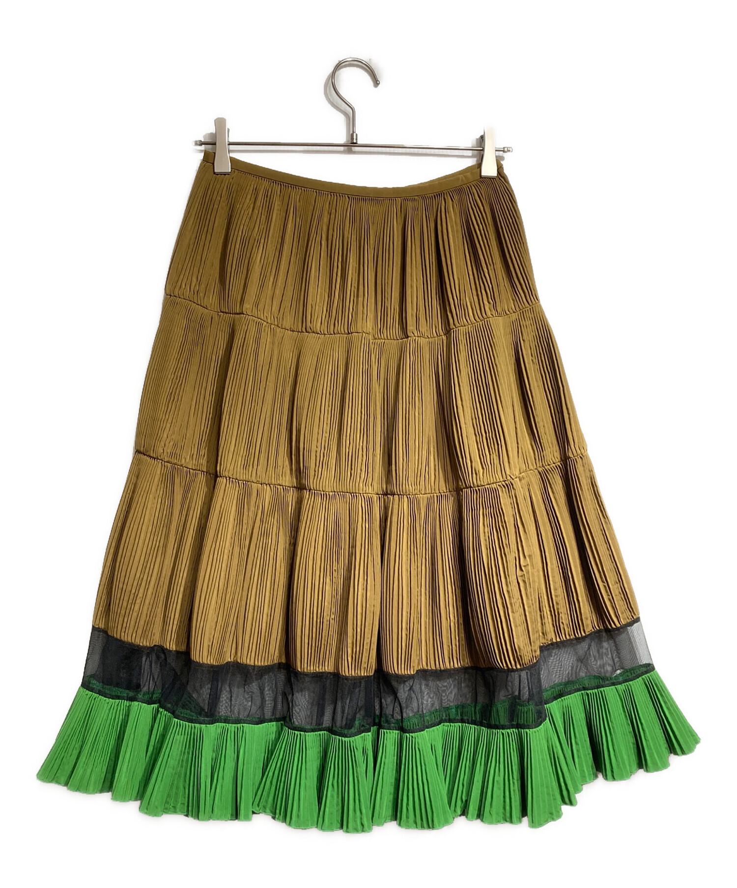 中古・古着通販】TOGA PULLA (トーガ プルラ) Polyester taffeta skirt