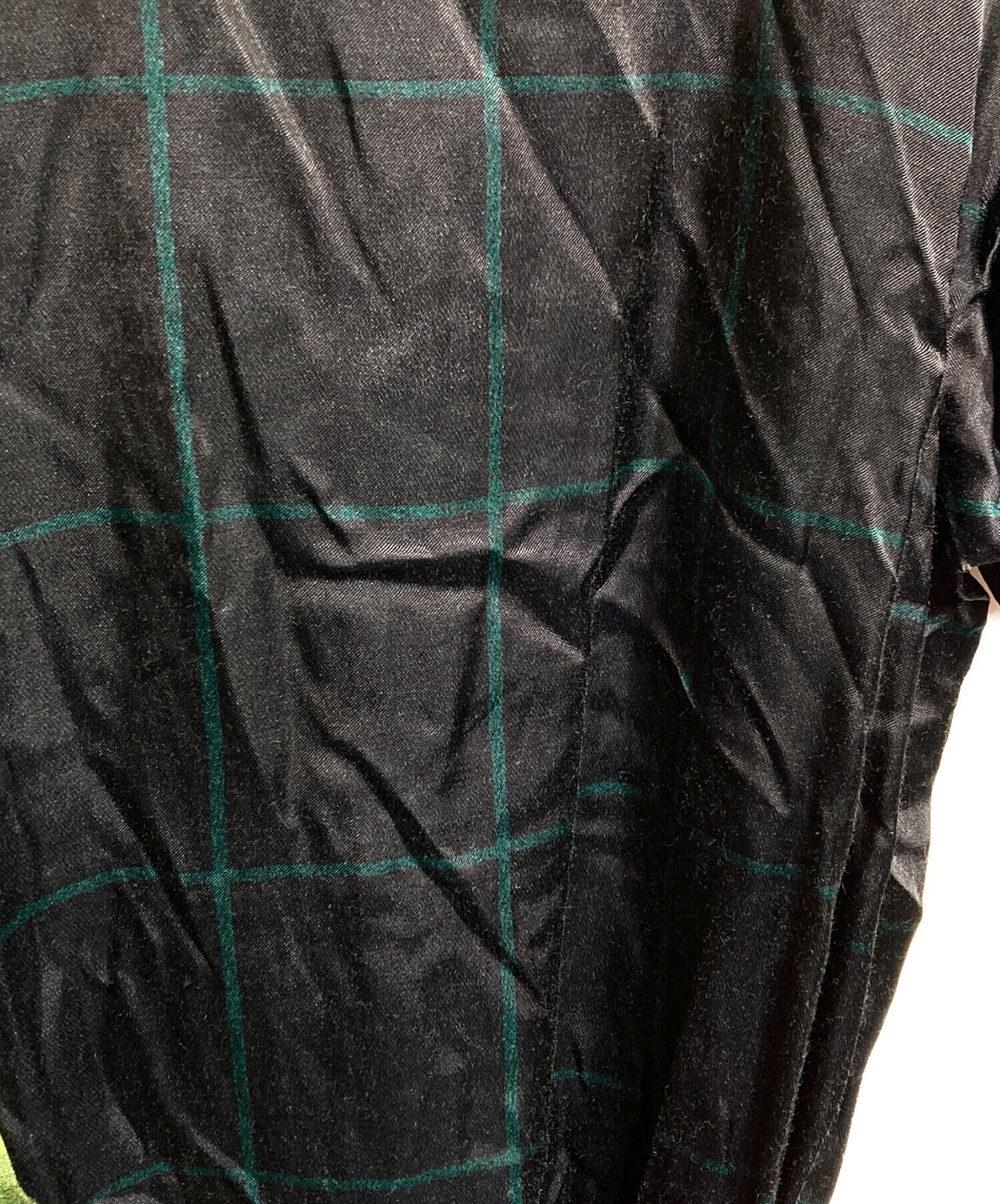 中古・古着通販】TOGA PULLA (トーガ プルラ) CHECK PRINT DRESS 