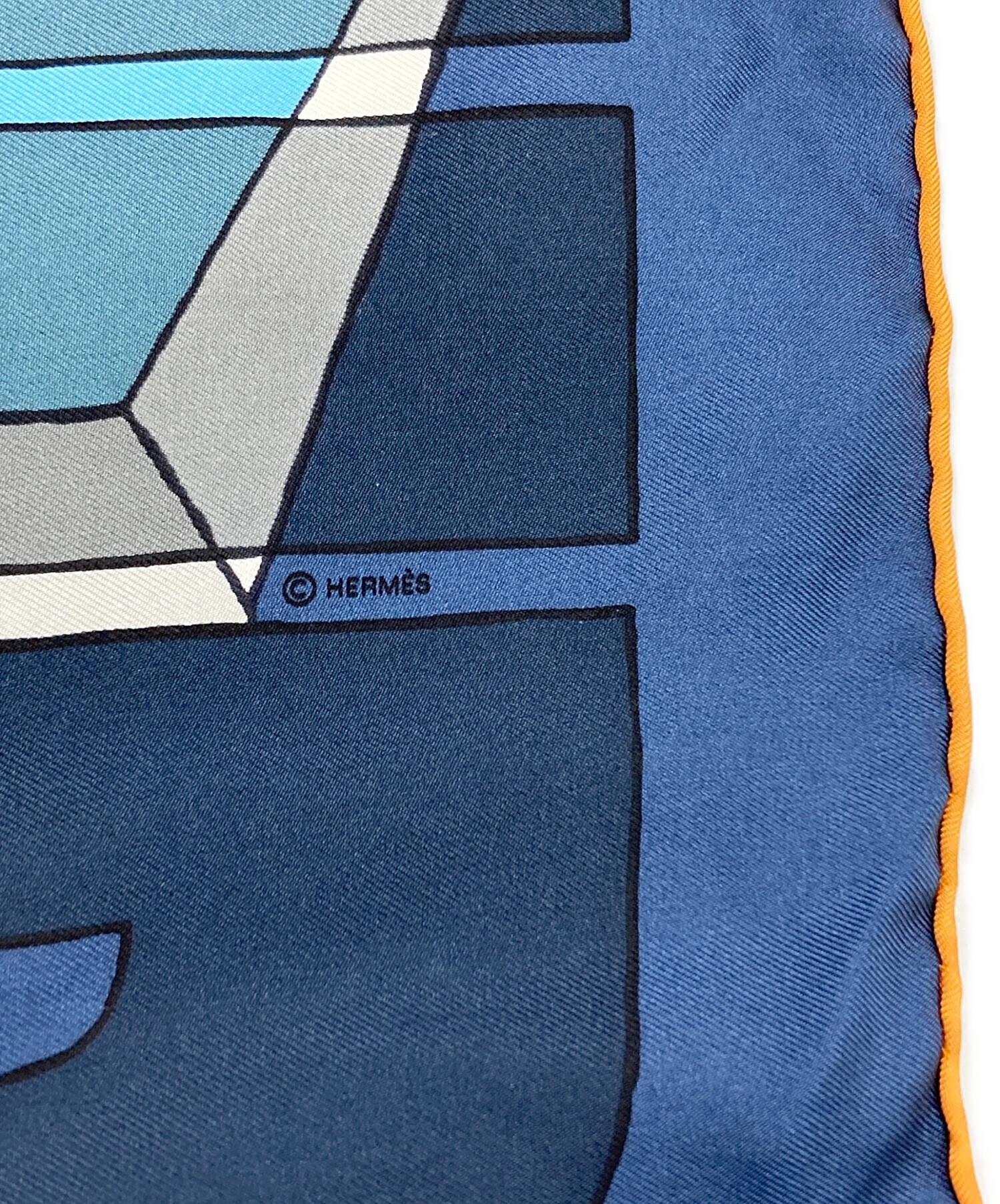 中古・古着通販】HERMES (エルメス) カレ70/THE NATURE OF MEN/シルク