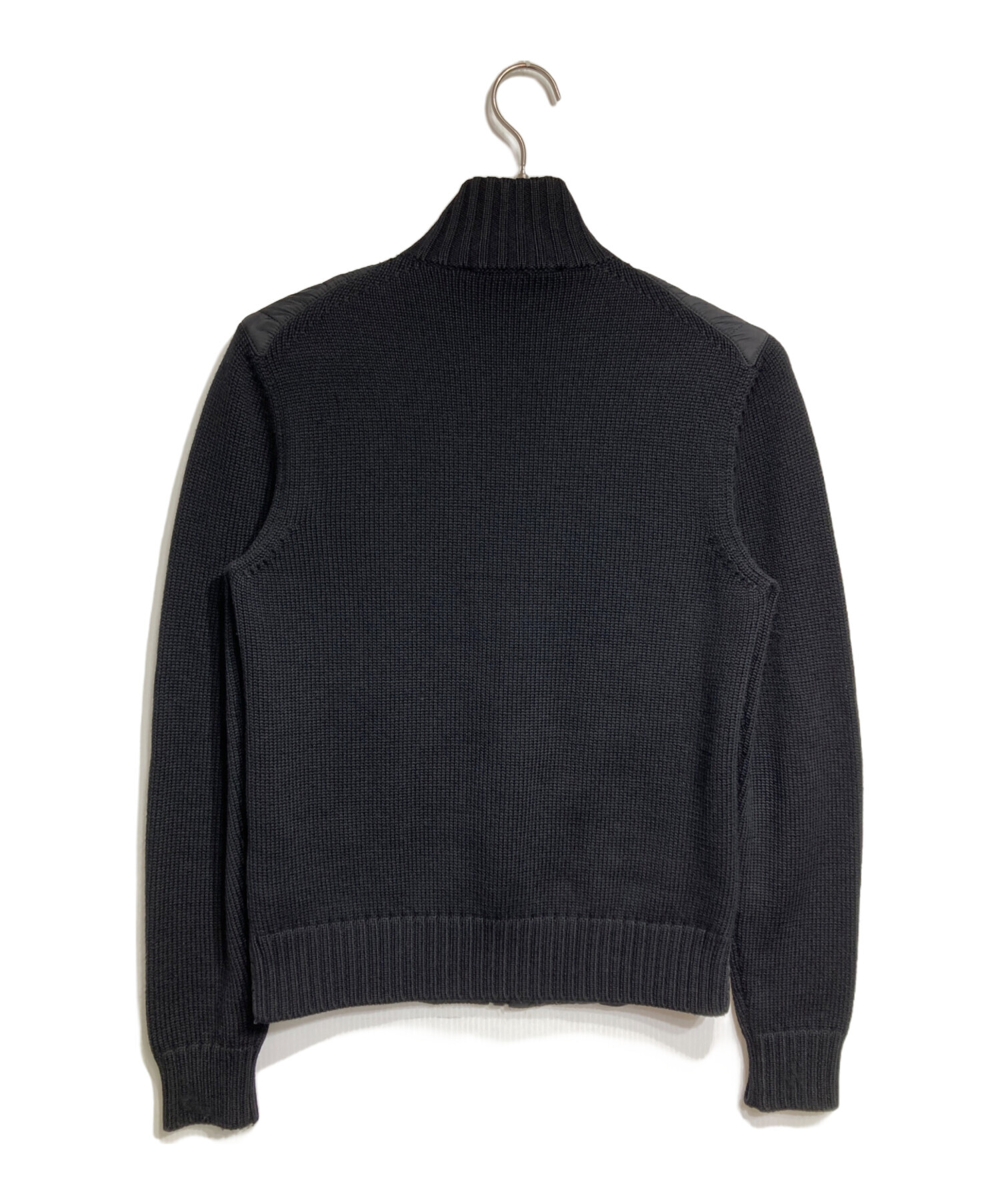 中古・古着通販】PRADA (プラダ) ニット切替ナイロンジャケット