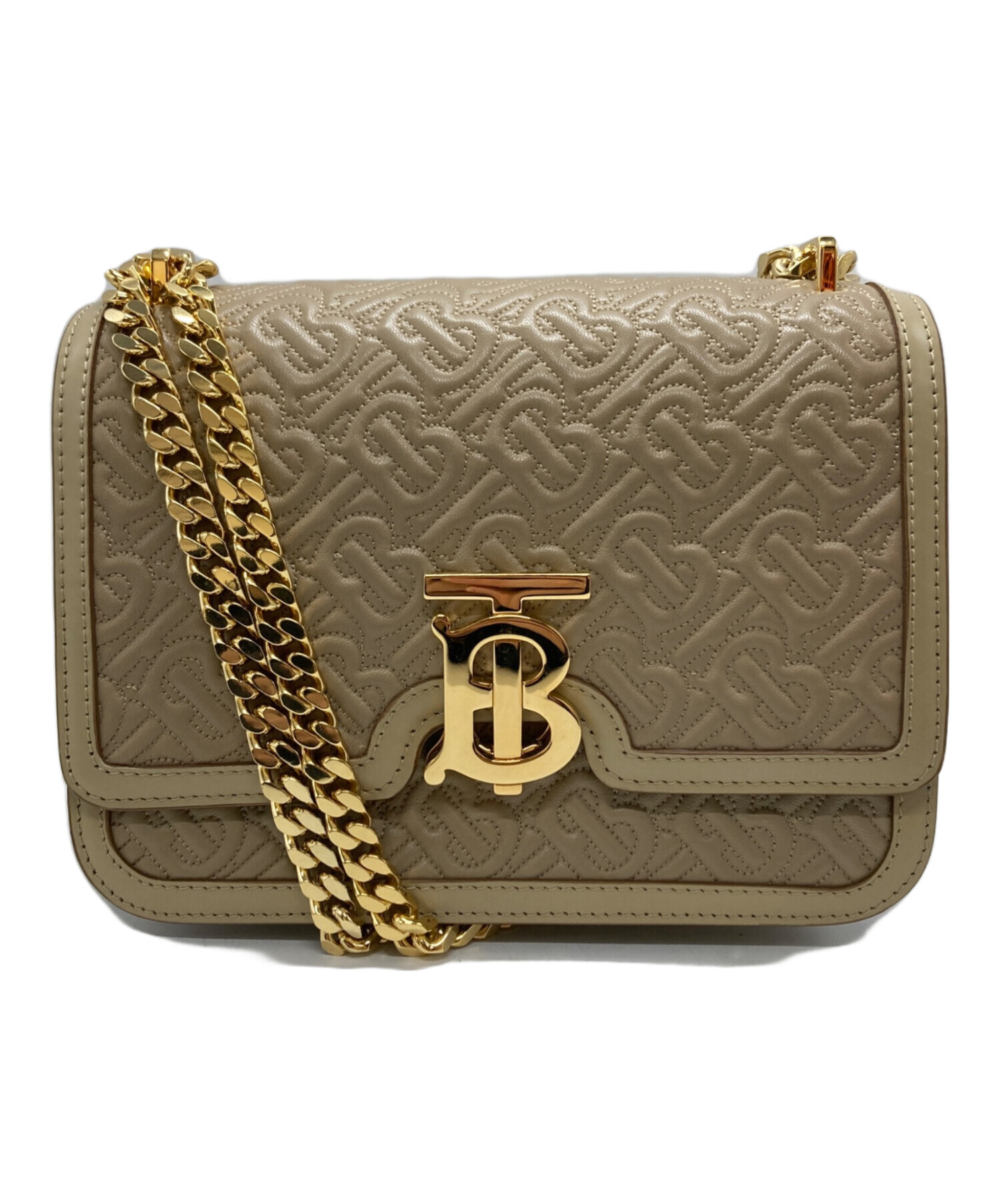 中古・古着通販】BURBERRY (バーバリー) TBモノグラムキルティング 中古・古着通販】BURBERRY (バーバリー) TBモノグラムキルティング