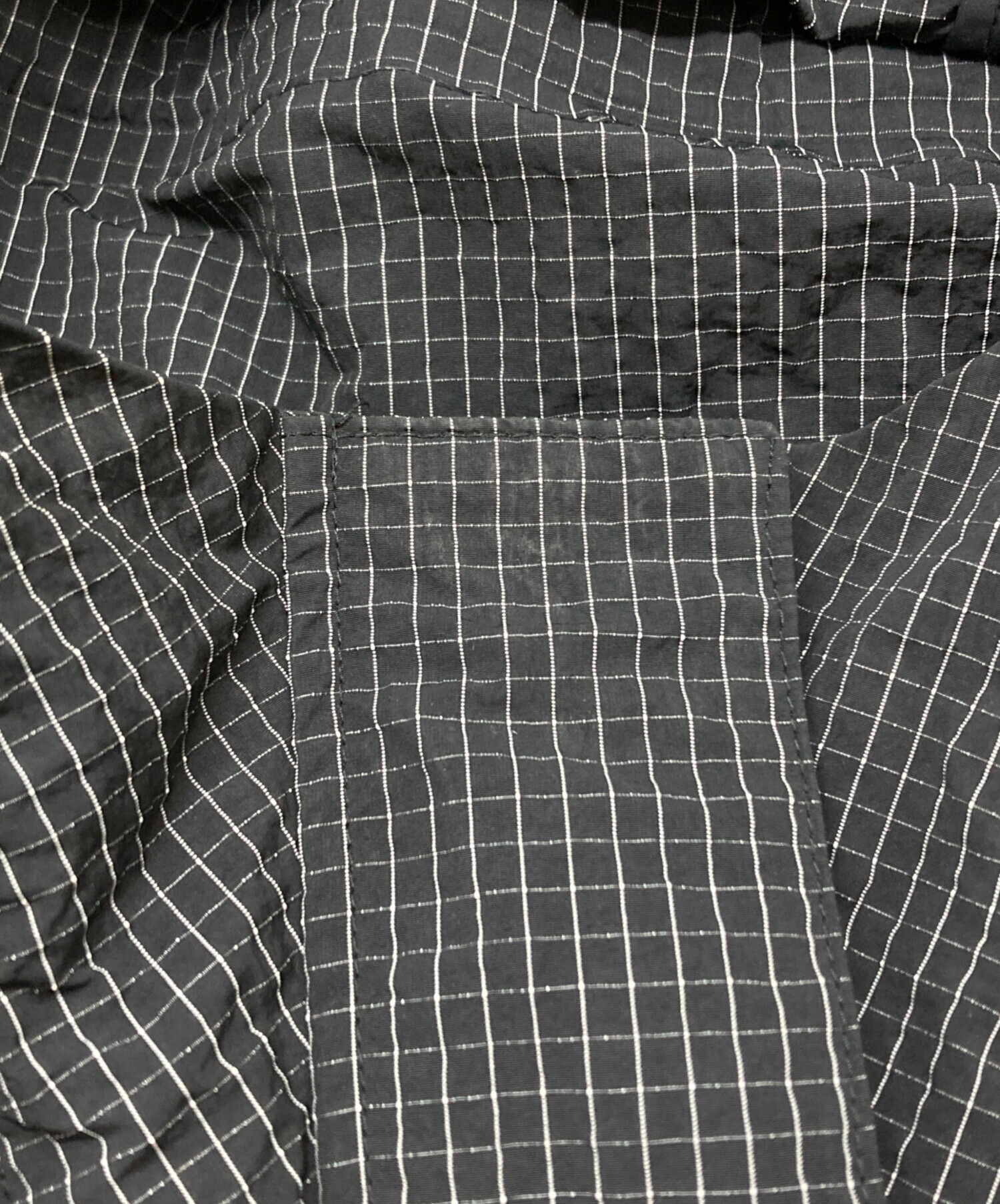 新古品　Nike x off white Lサイズ　チェック柄ナイロンジャケット 中古・古着通販】NIKE (ナイキ) OFFWHITE (オフホワイト) アノラック