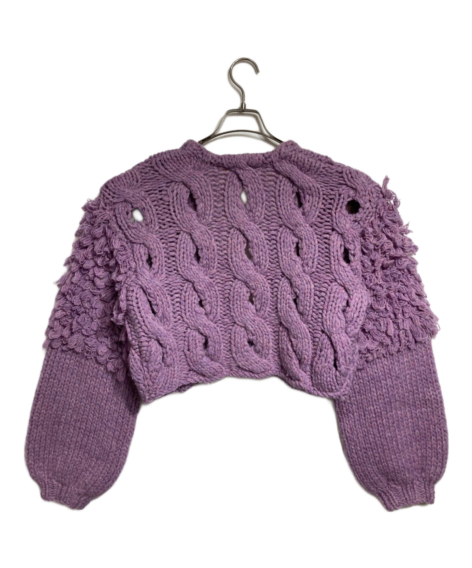 トップス LEINWANDE Cable Short Cardigan LEINWANDE Cable Short Cardigan（通販のお問い合わせ） | AAR