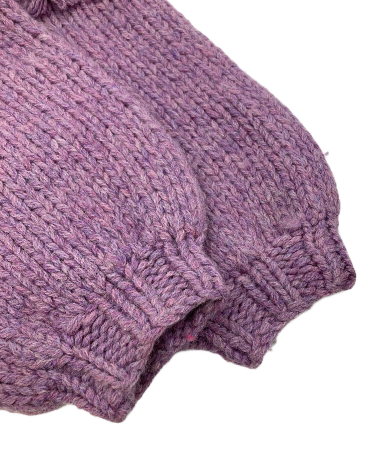 中古・古着通販】LEINWANDE (ラインヴァンド) Cable Short Cardigan