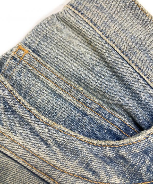 中古・古着通販】BALMAIN (バルマン) クラッシュ×ウォッシュドバイカー
