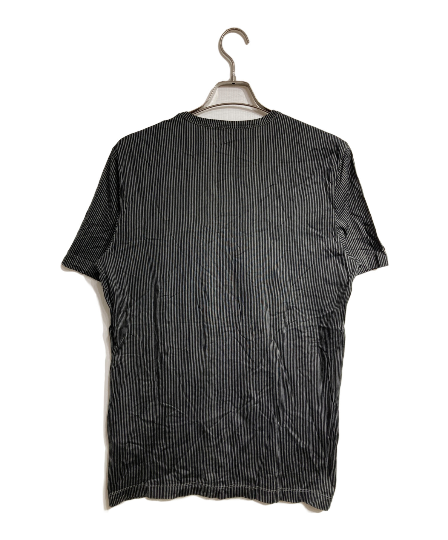 中古・古着通販】LOUIS VUITTON (ルイ ヴィトン) ストライプロゴT