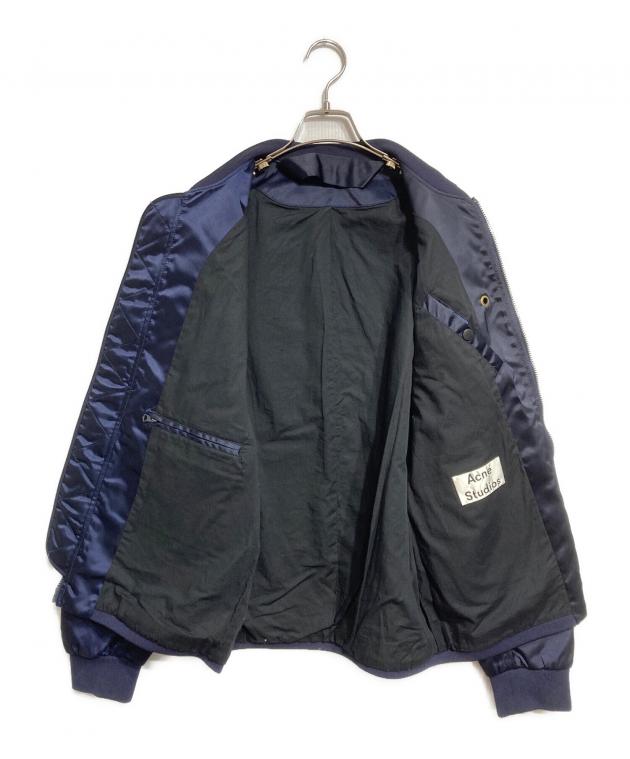 Acne Studios ネイビー MA-1ジャケット　48サイズ Acne Studios ネイビー MA-1ジャケット 48サイズ Acne Studios