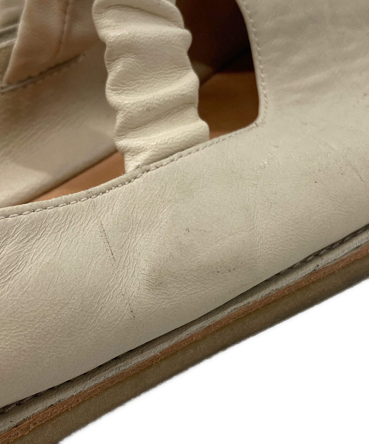 中古・古着通販】HENDER SCHEME (エンダースキーマ) spearレザーバレエ