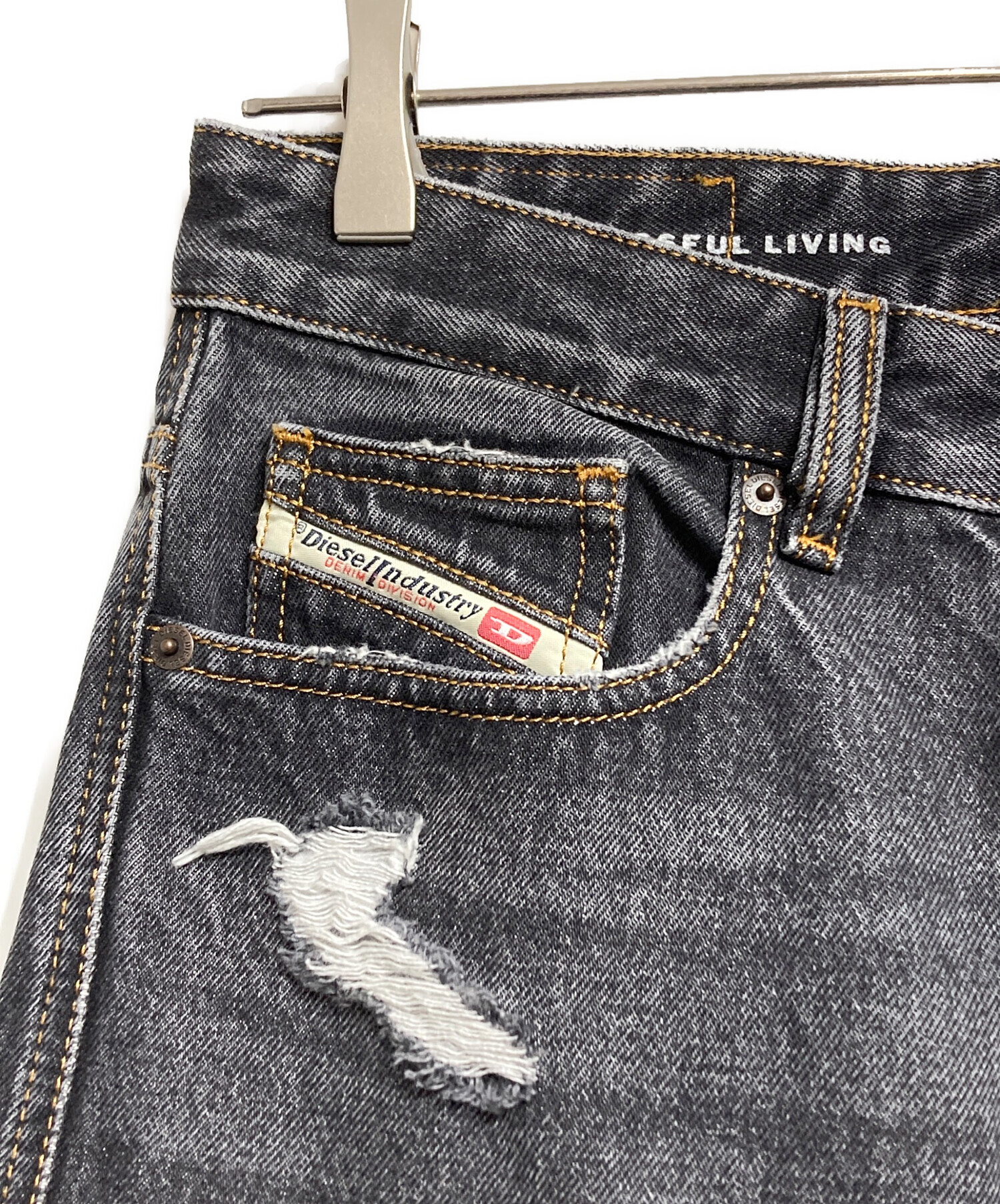 Diesel ジーンズ　D-rise w26 中古・古着通販】DIESEL (ディーゼル) Relaxed Jeans D-Rise