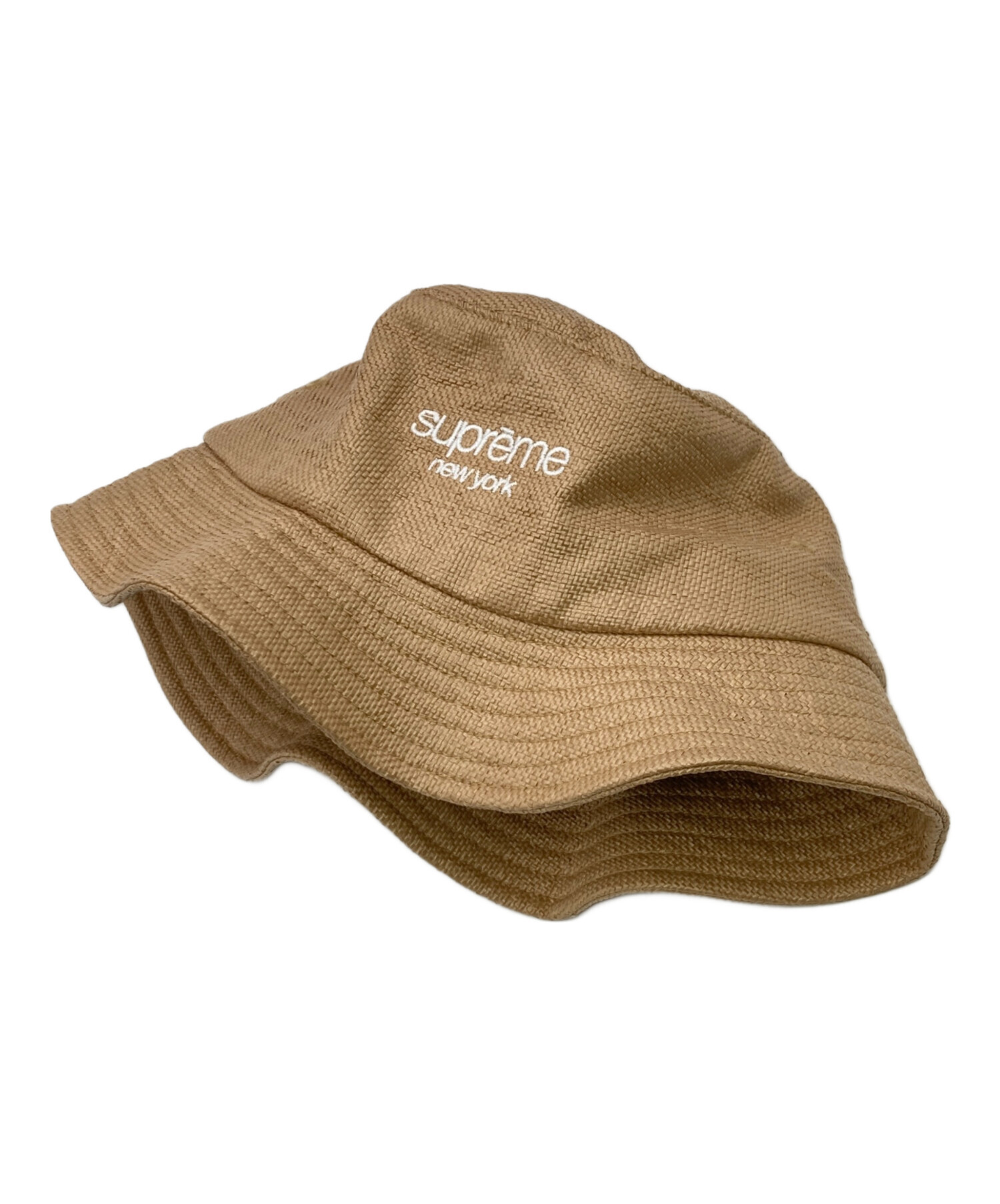 supreme raffia crusher サイズS/M 中古・古着通販】Supreme (シュプリーム) Raffia Crusher ブラウン