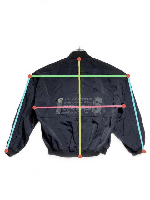 中古・古着通販】ISSEY MIYAKE (イッセイミヤケ) バックロゴボンバー