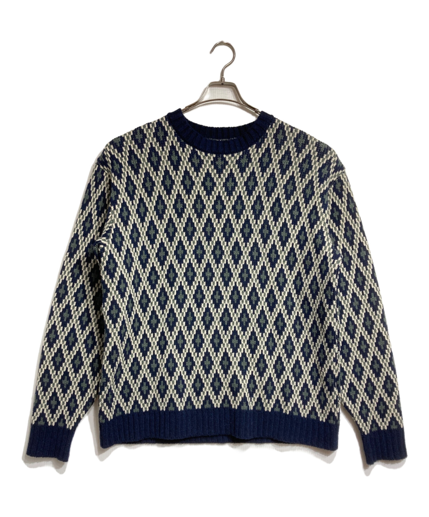 中古・古着通販】Needles (ニードルズ) Crew Neck Sweater - Shetland 
