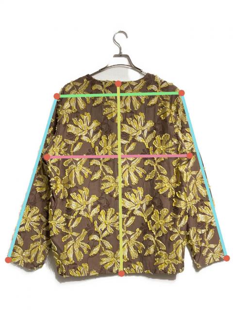 中古・古着通販】Needles (ニードルズ) V Neck Shirt Flower Cut SHIRT