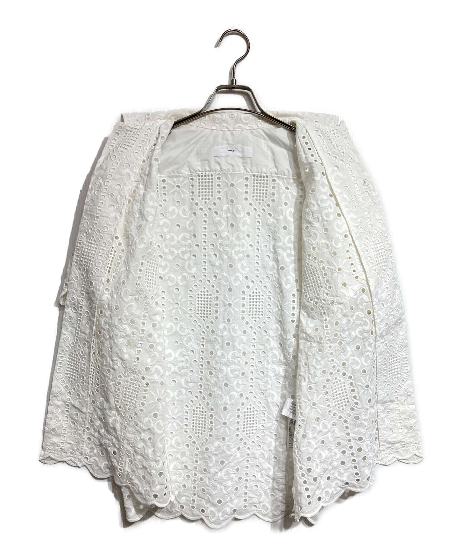 中古・古着通販】TOGA VIRILIS (トーガ ビリリース) Lace S/S shirt