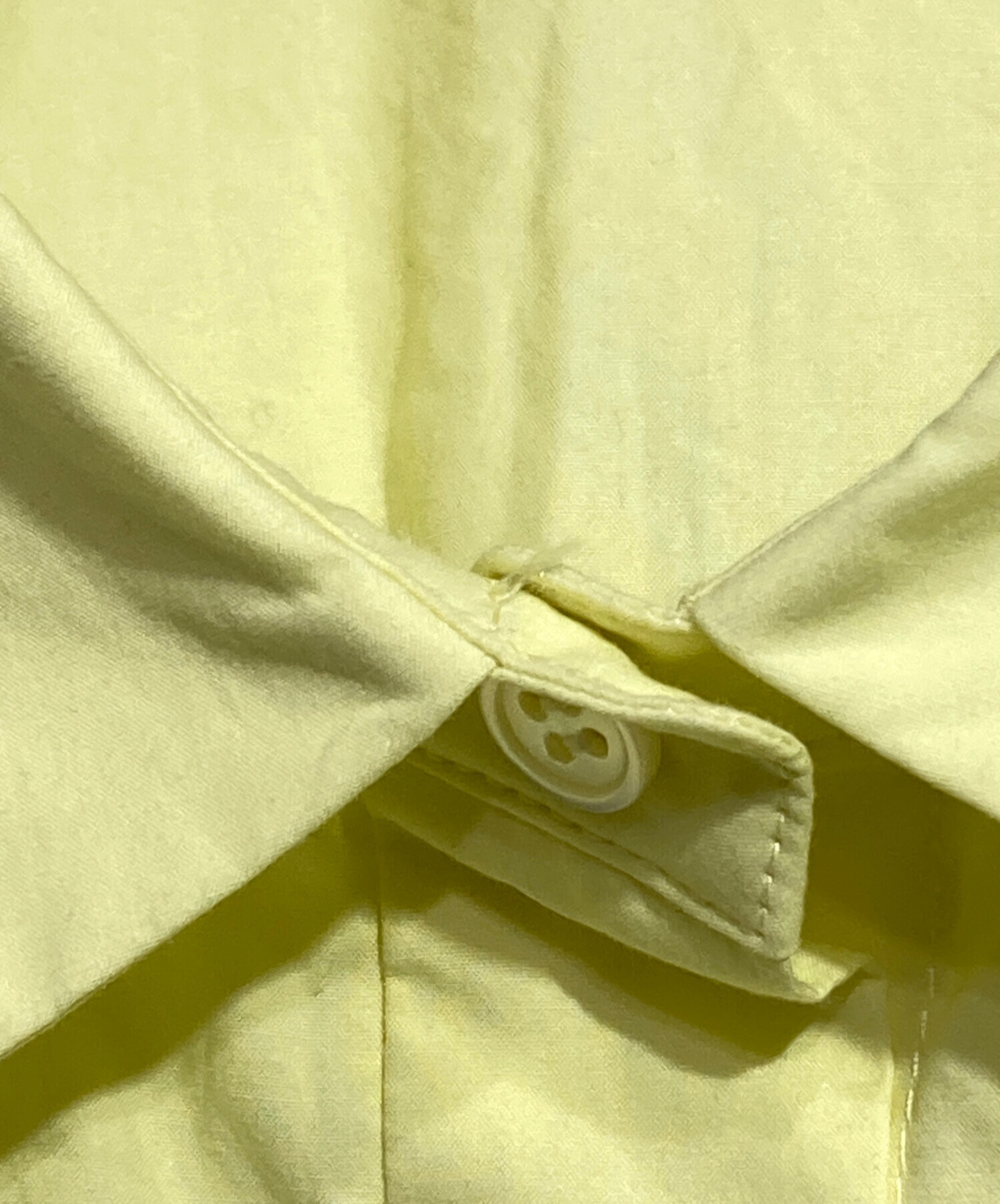 専用　ENFOLD NAPE SHIRT yellow 中古・古着通販】ENFOLD (エンフォルド) NAPE SHIRT/ネープシャツ