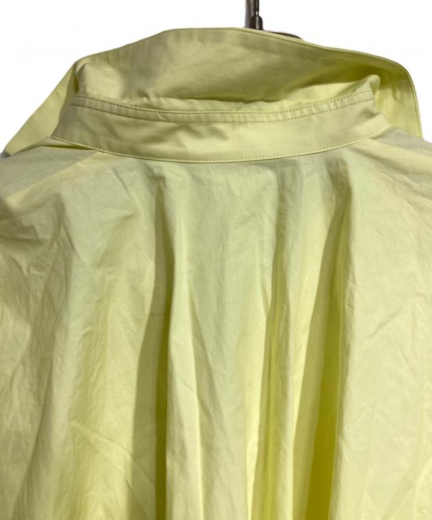 専用　ENFOLD NAPE SHIRT yellow 中古・古着通販】ENFOLD (エンフォルド) NAPE SHIRT/ネープシャツ