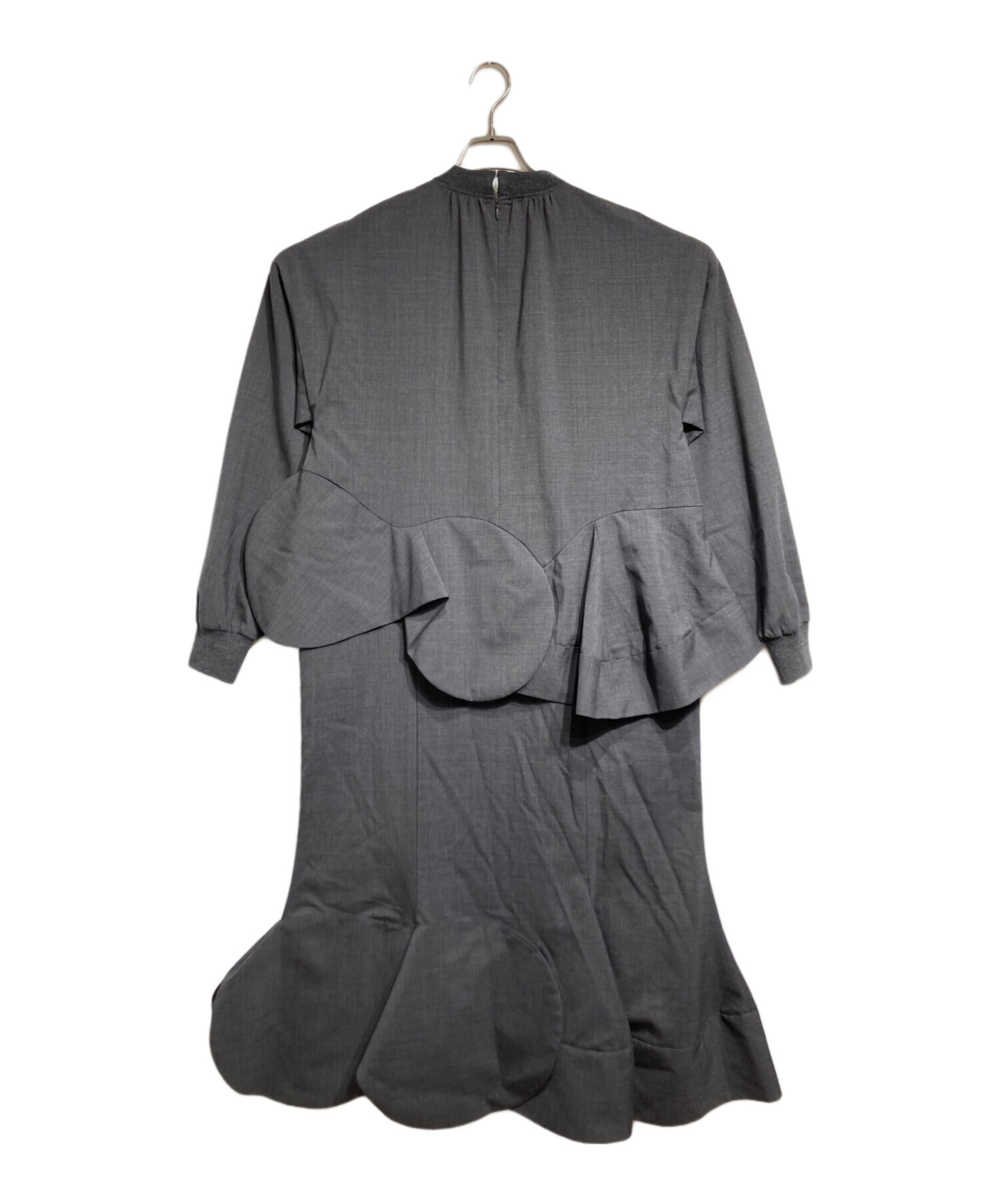 中古・古着通販】ENFOLD (エンフォルド) PEPLUM DRESS/ペプラムドレス