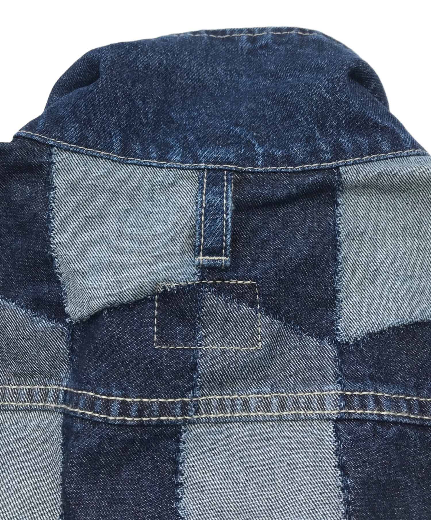 中古・古着通販】HUF (ハフ) PATCHWORK DENIM JACKET インディゴ 