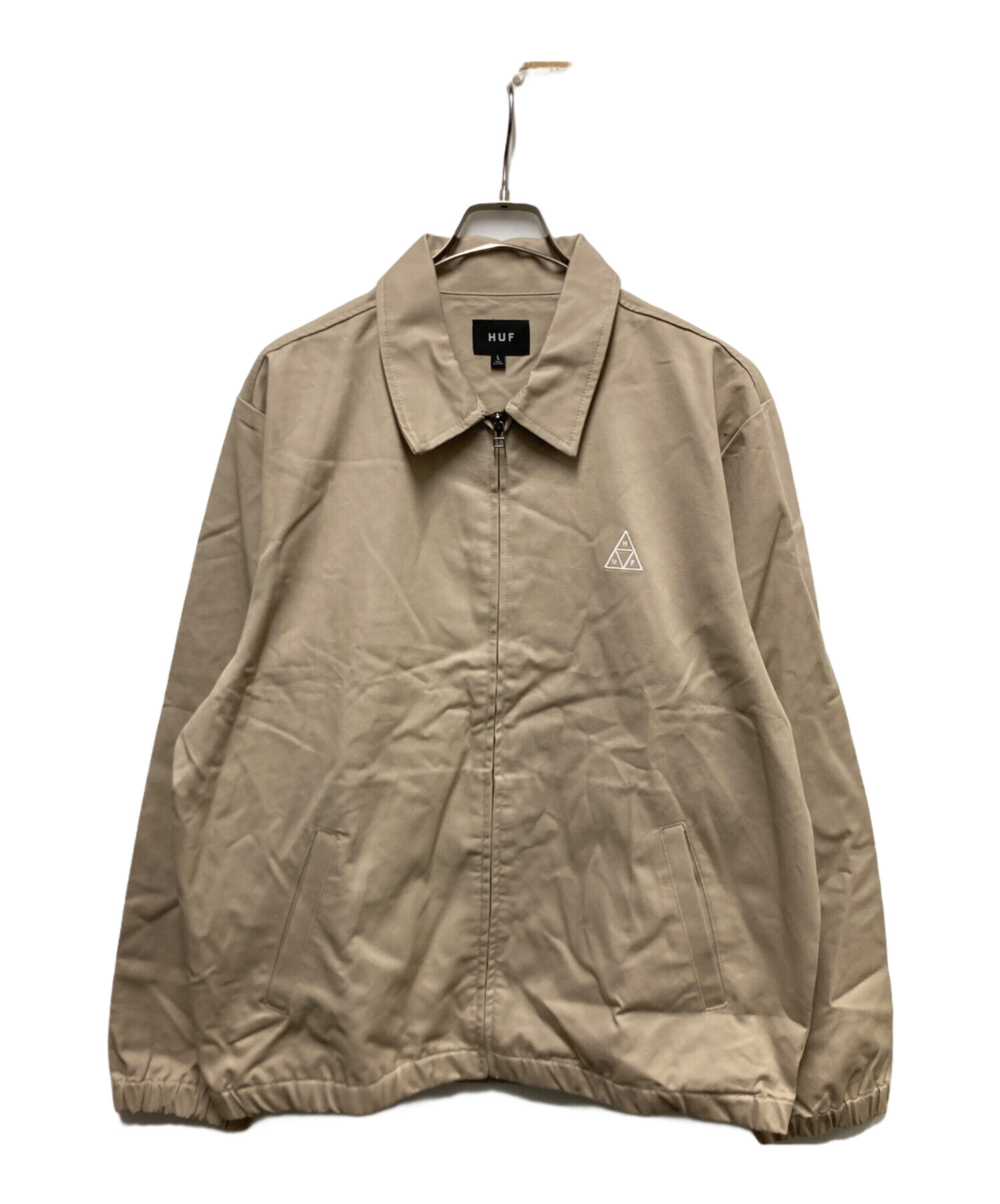 ジャケット・アウター t.t 中古・古着通販】HUF (ハフ) SET TT SHOP JACKET ブラウン サイズ:L
