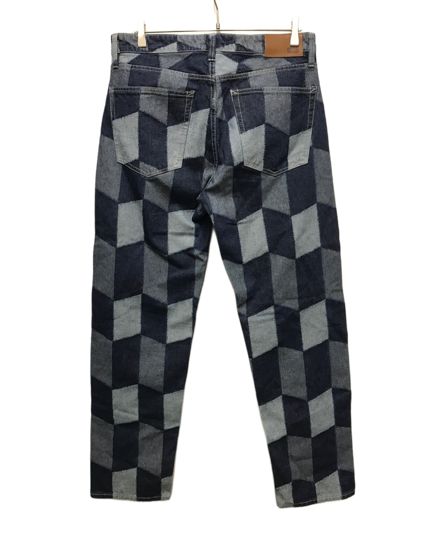 中古・古着通販】HUF (ハフ) PATCHWORK DENIM PANTS インディゴ サイズ