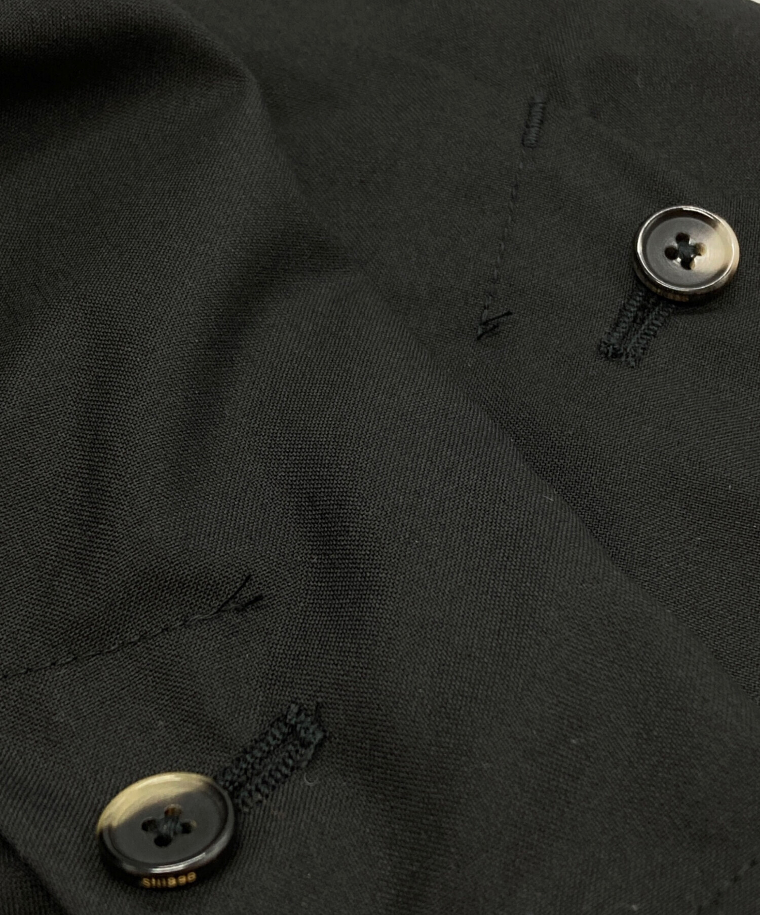 中古・古着通販】sillage (シアージ) blazer black/ブレザーブラック 