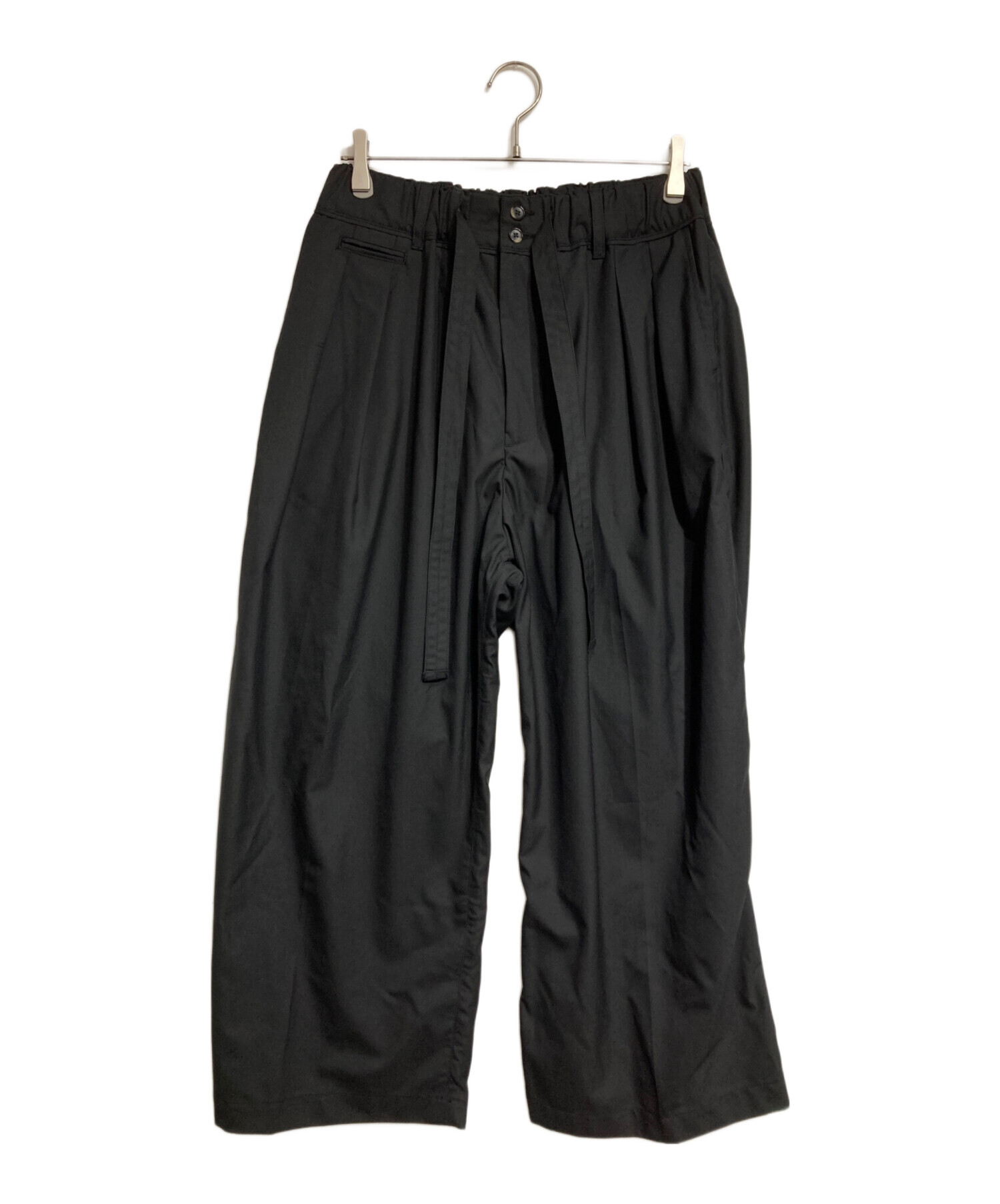 パンツ Sillage BAGGY TROUSERS Sillage / baggy trousers black – CASDAY / キャスデイ