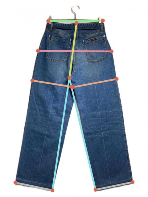 PETER DO デニムパンツ 中古・古着通販】PERTER DO (ピーター ドゥ) タックデニムパンツ