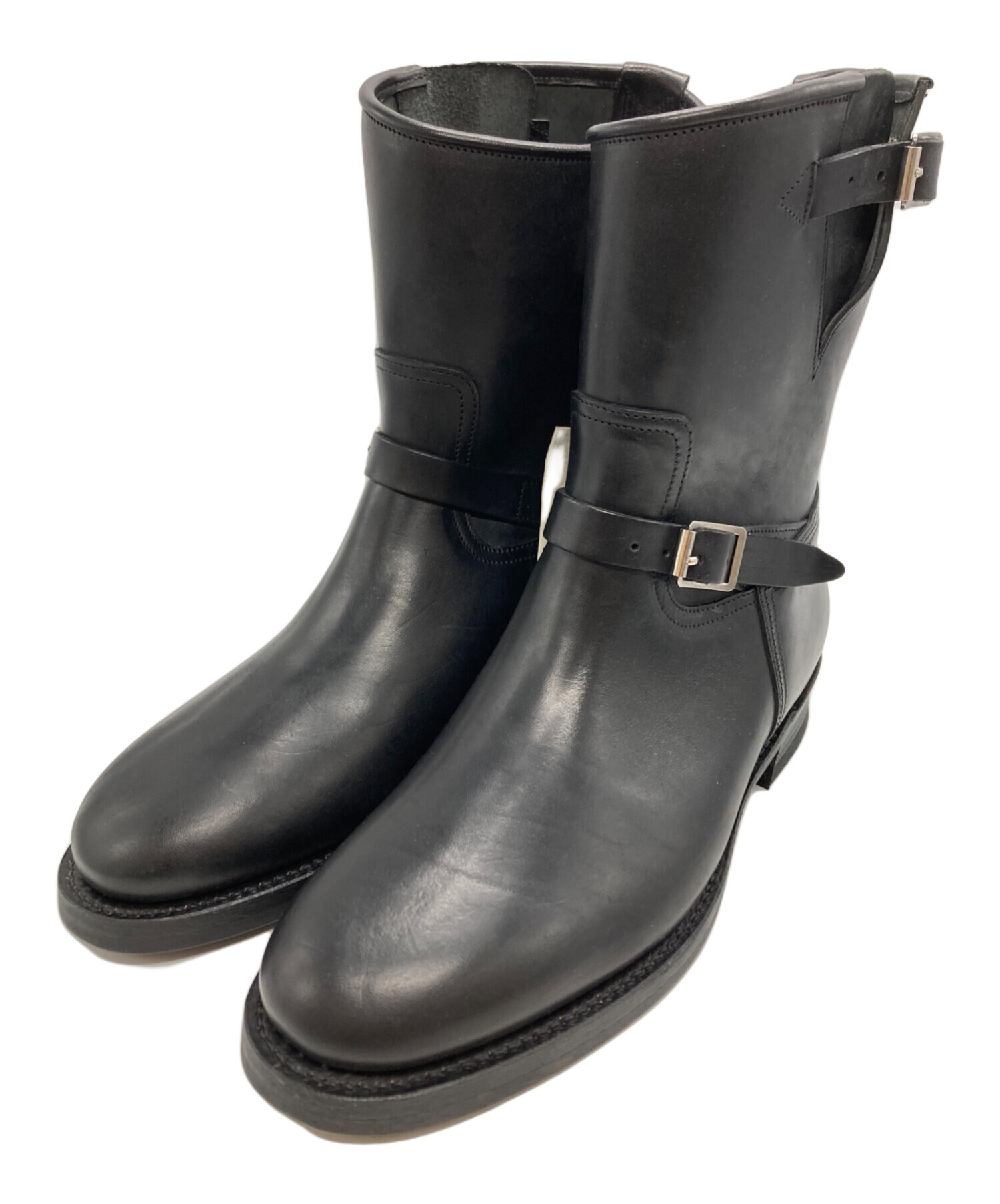 ★限定出品★ OLD JOE BRAND オールドジョー レザーブーツ ブラック 中古・古着通販】OLD JOE & Co. (オールドジョー) “The Engineer