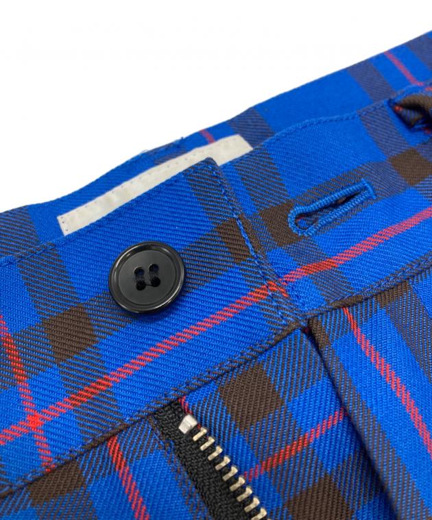 中古・古着通販】KIDILL (キディル) DOUBLE PANEL ZIP&STRAPS TARTAN