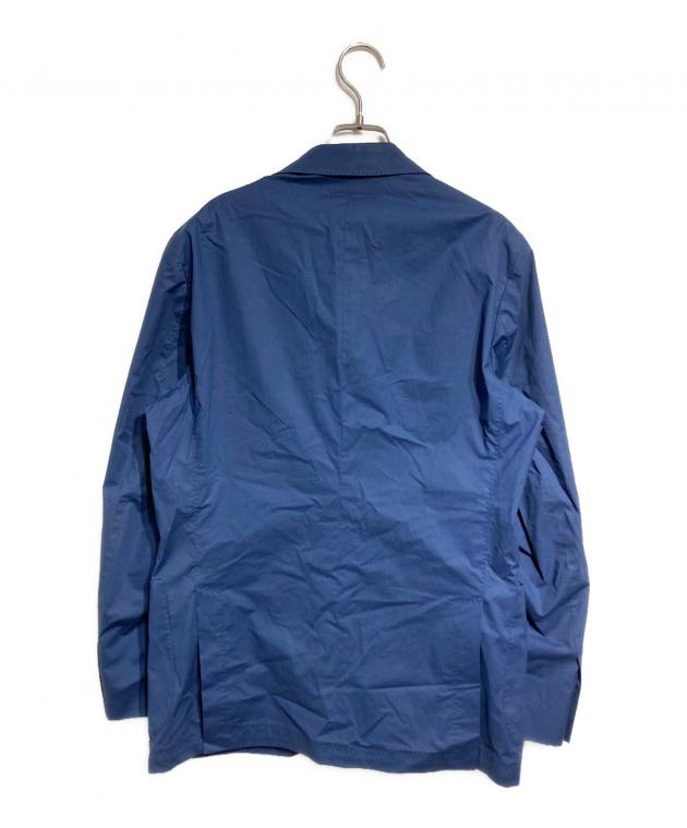 ラルディーニ ネイビー テーラードジャケット サイズ48 中古・古着通販】LARDINI (ラルディーニ) テーラードジャケット ブルー