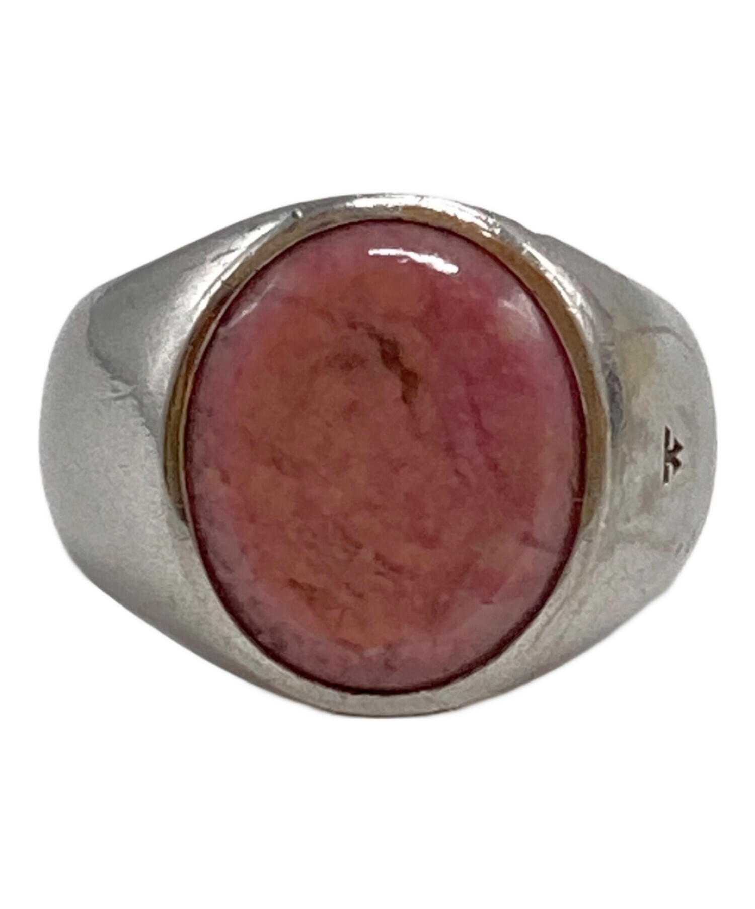 tom wood ロードナイト　天然石　リング 中古・古着通販】TOM WOOD (トムウッド) OVAL PINK RHODONITEリング