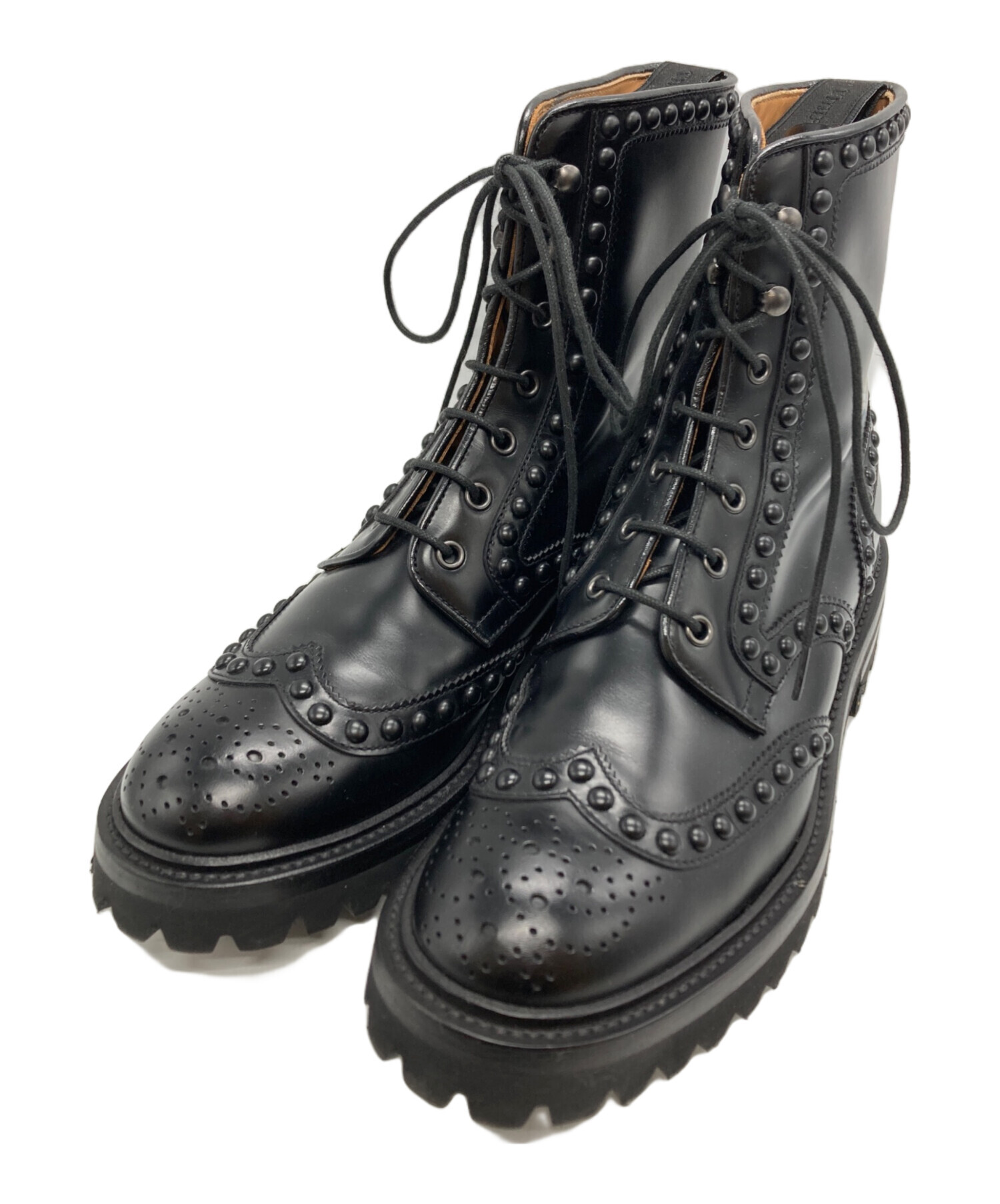 中古・古着通販】Church's (チャーチ) ELETTRAスタッズブーツ