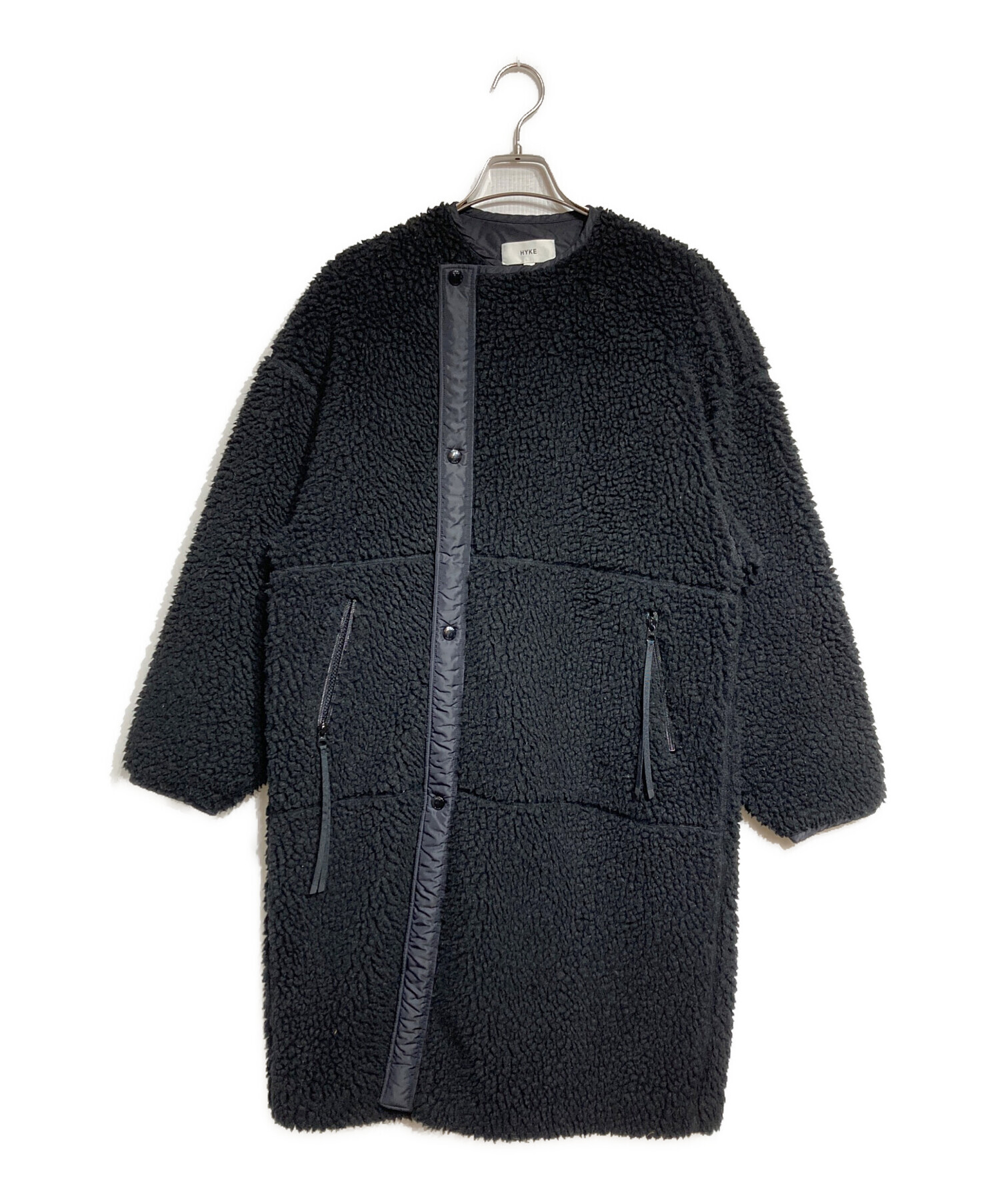 中古・古着通販】HYKE (ハイク) FAUX SHEARLING COAT/フェイク