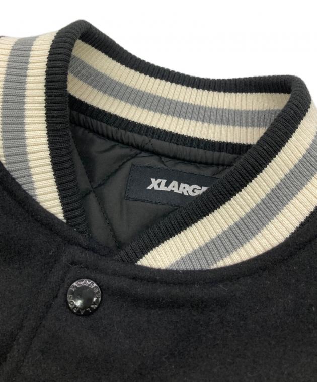 中古・古着通販】X-LARGE (エクストララージ) スタジャン ブラック