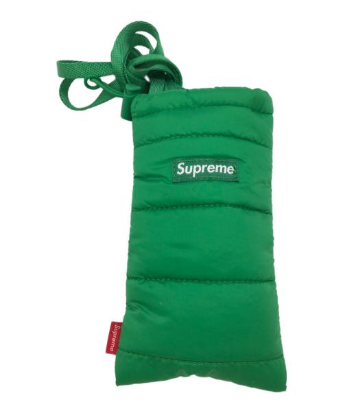 supreme 22AW Puffer Neck Pouch グリーン 中古・古着通販】Supreme (シュプリーム) PUFFER NECK POUCH グリーン