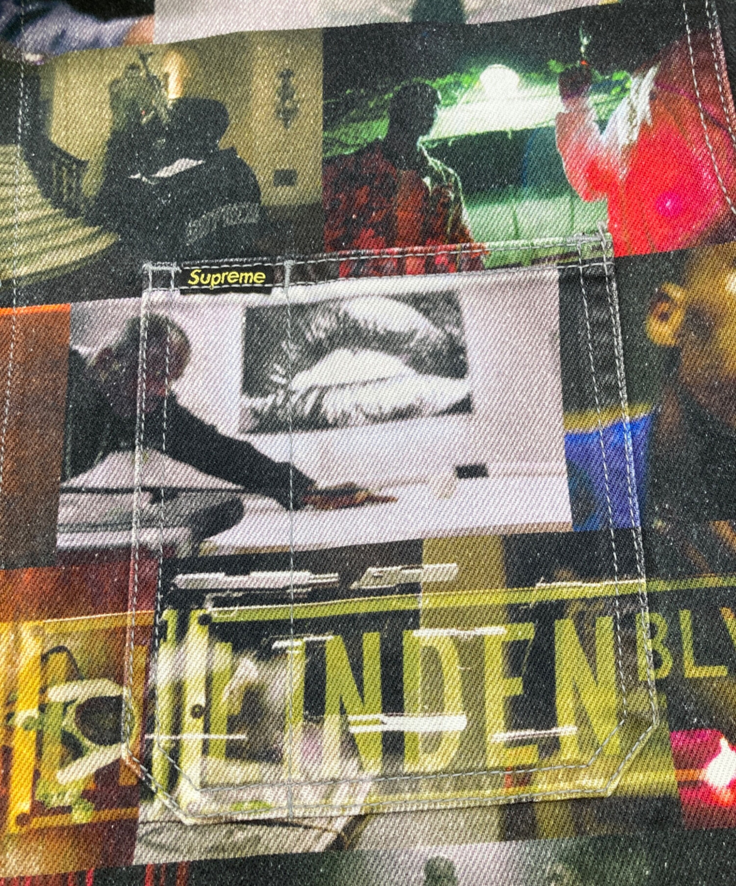 中古・古着通販】SUPREME (シュプリーム) Nas DMX Collage Denim Chore