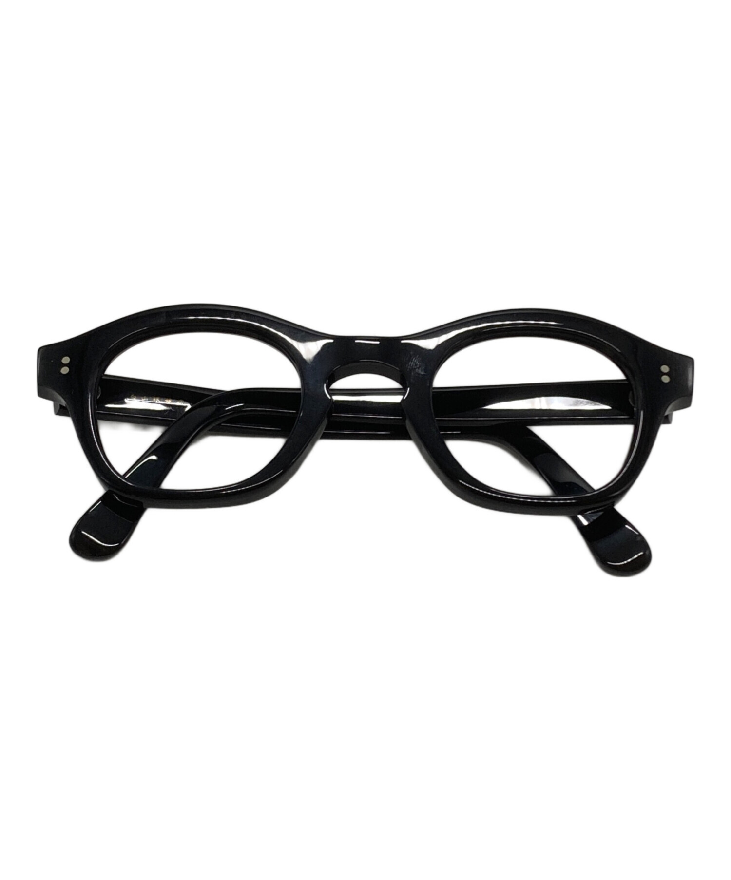 中古・古着通販】白山眼鏡店 (ハクサンガンキョウテン) 眼鏡 ブラック