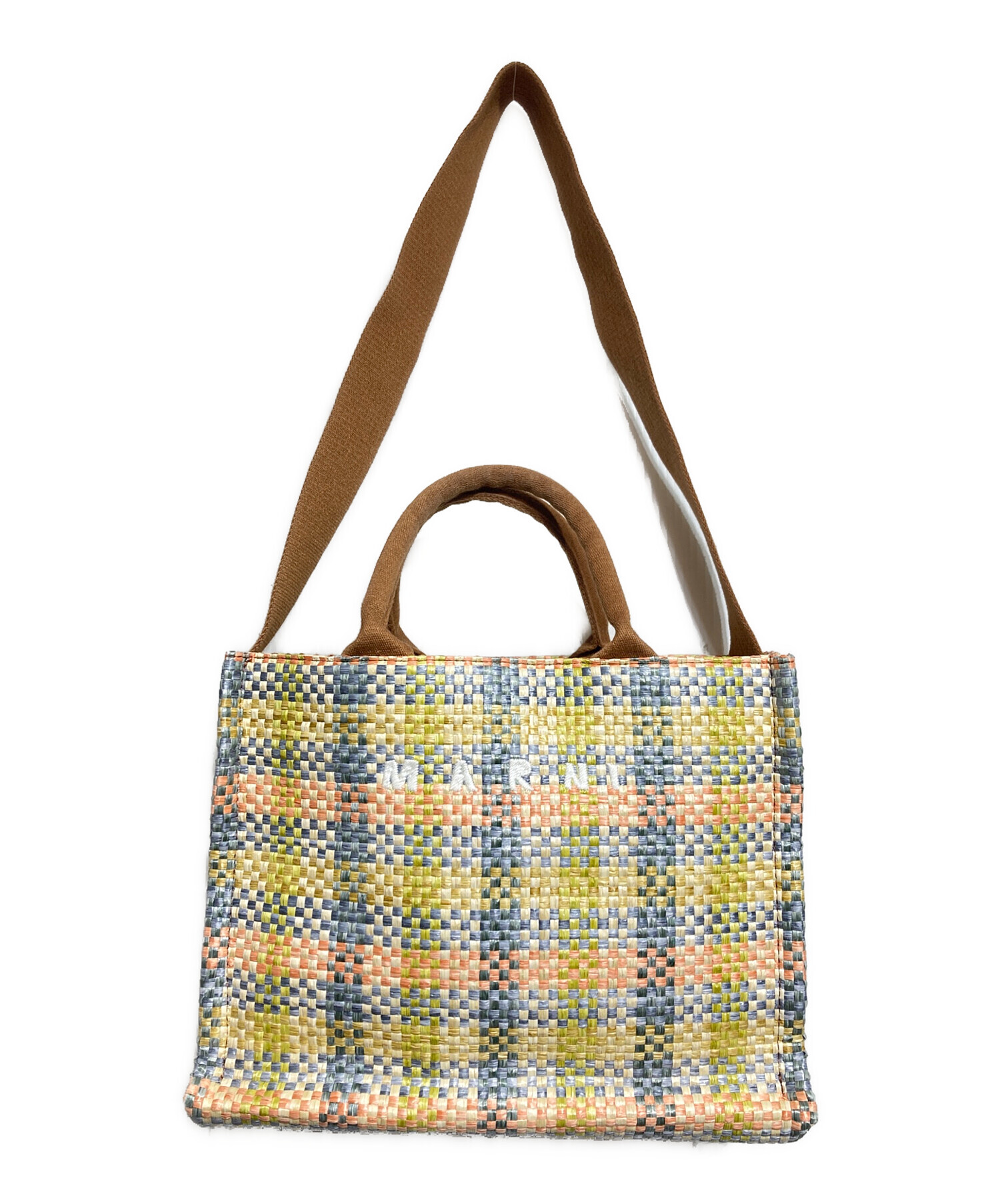 中古・古着通販】MARNI (マルニ) East-West SMALL TOTE/イースト