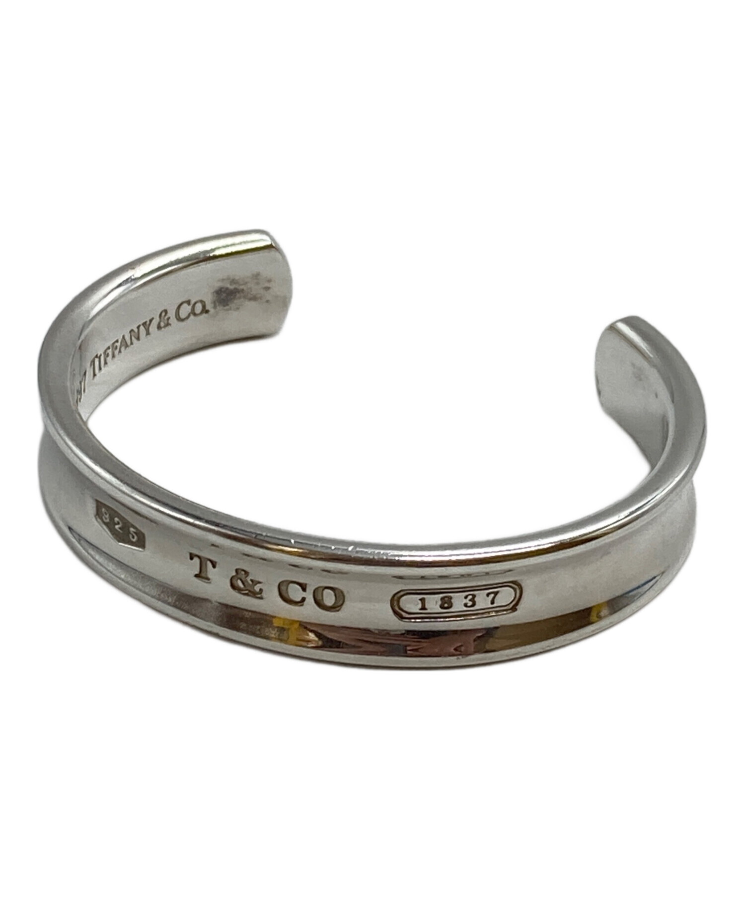ティファニー Tiffany カフバングル 1837 中古・古着通販】TIFFANY & Co. (ティファニー) 1837カフバングル
