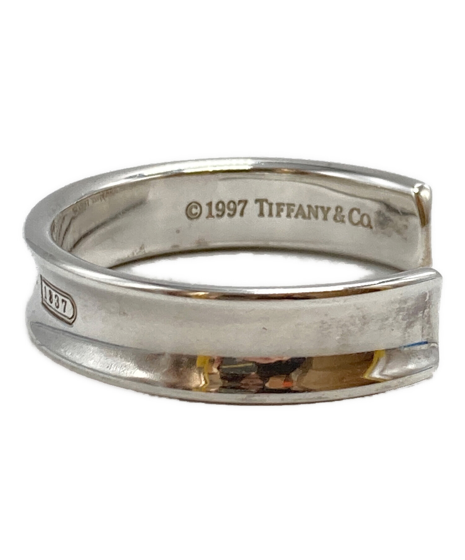 ティファニー Tiffany カフバングル 1837 中古・古着通販】TIFFANY & Co. (ティファニー) 1837カフバングル