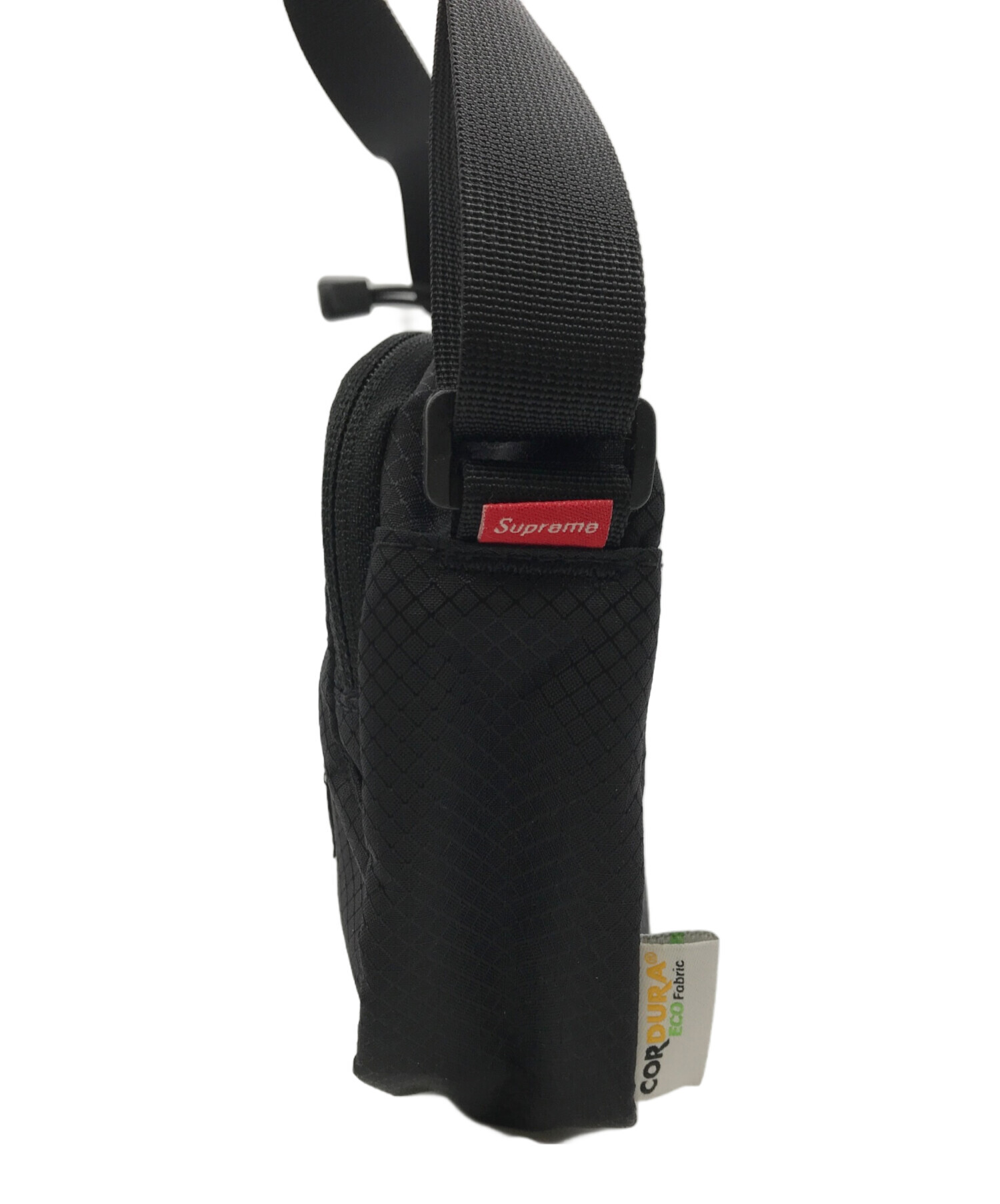 中古・古着通販】SUPREME (シュプリーム) Side Bag CORDURA ブラック